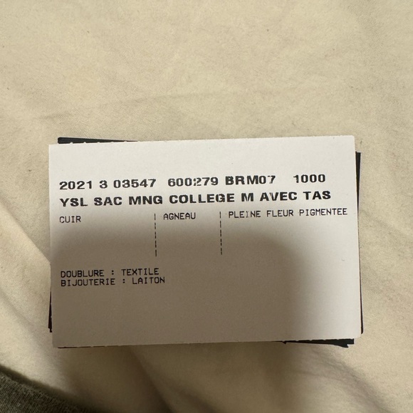 YSL COLLEGE MEDIUM - Picture 16 of 16